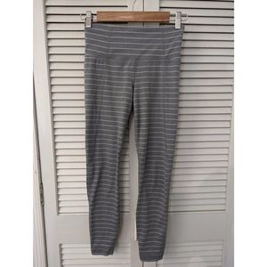Athleta Striped Powervita Salutation 7/8 Tight Leggings XS